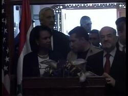 US Secretary of State visits Baghdad, meets PM, briefing News Clip