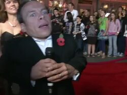 INTERVIEW: Warwick Davis on his love for acting (Footage by WireImage Video/Getty Images Entertainment Video) Stock Footage