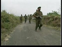 CONGO: CONGOLESE REBELS REPORTEDLY CLOSING IN ON KINSHASA News Clip