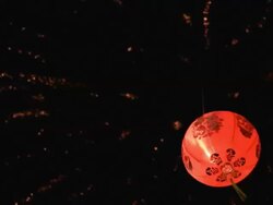 Chinese Lantern Stock Footage