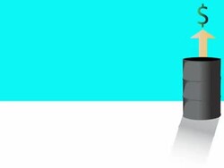 Oil drum dollar Stock Footage