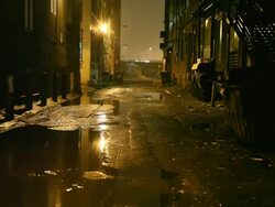 Gritty Urban Street Stock Footage