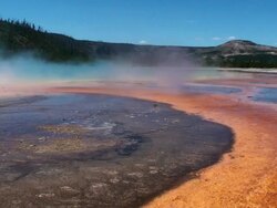 Yellowstone Geyser Stock Footage