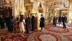 Queen Elizabeth welcomes IOC board to Buckingham Palace Instructional Video