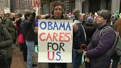 Anti Trump Protests in Philadelphia News Clip