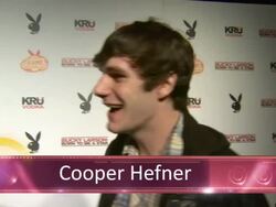 EVENT CAPSULE REPORTER/CHYRON: Camp Playboy Party, Los Angeles, CA, United States, 7/22/11 Stock Footage