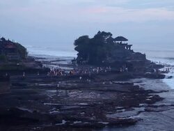 Tanah Lot Temple Stock Footage