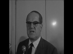 SYND 1 1 1965 SPD MEMBER HERBERT WEHNER MAKES A STATEMENT News Clip