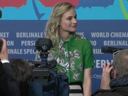 Diane Kruger at Les Adieux De La Reine: 62 Berlin International Film Festival 2012 at the Grand Hyatt on February 9, 2012 in Berlin, Germany. (Footage by WireImage Video/Getty Images) Stock Footage