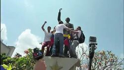 CLEAN : Fugitive Venezuela opposition leader surre News Clip