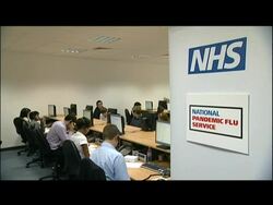 Swine Flu, National Pandemic Flu Service News Clip