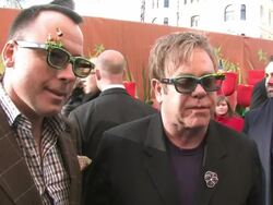 Gnomeo and Juliet 3D Premiere Stock Footage