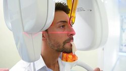 Dental x-ray machine Stock Footage
