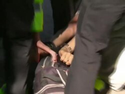 Fracking Protester Arrested & Carried Away By Police News Clip