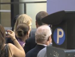 Oprah Winfrey arrives to The Butler Premiere in Stock Footage