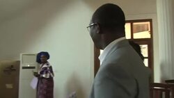 CLEAN : Anicet Georges Dologuele votes in C Africa election News Clip