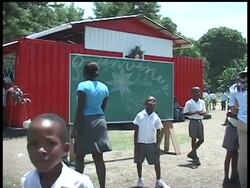 Schools in Haiti were some of the hardest hit after January's earthquake. Nearly 80 percent of schools were destroyed. But, now American educators and aid groups are trying to rebuild schools for the start of this year's school year. News Clip