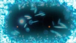 Snowflakes drift through a delicate frame. Stock Footage