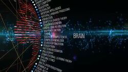 Artificial Intelligence Terms Stock Footage