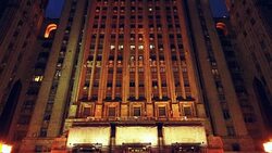 Ministry of Foreign Affairs Building in Moscow Stock Footage