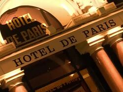 ATMOSPHERE Hotel de Paris at the Monaco Royal Wedding: Reception Arrivals at Monaco . (Footage by WireImage Video/Getty Images Entertainment Video) Stock Footage