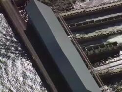 WS ARIEAL View of Flagstaff lake / Maine, United States Stock Footage