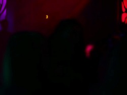 HD Young women dancing in disco (defocused) Stock Footage