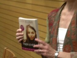 Judy Blume at Judy Blume Book Signing. Stock Footage