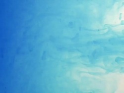 Blue ink squirting and dispersing in a turbulent pattern of swirls Stock Footage
