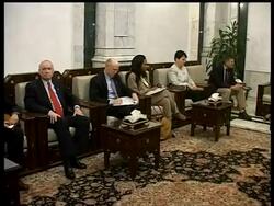 U.S. House Speaker Nancy Pelosi told Iraqi officials on a visit to Baghdad Sunday that America will need to improve its intelligence in Iraq after troops pull out. News Clip