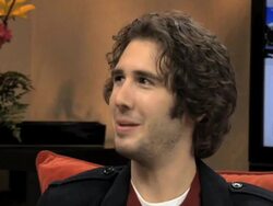 Josh Groban Interview Stock Footage