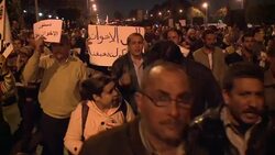CLEAN : Anti Morsi protesters News Clip