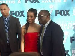 Randy Jackson at the 42nd NAACP Image Awards at Los Angeles CA. (Footage by WireImage Video/GettyImages) Stock Footage