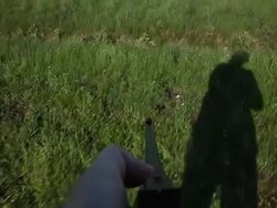 HD - Soldier With a Rifle Stock Footage