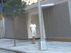 Calvin Klein in Greenwich Village 08/20/2010 at the Celebrity Sightings in New York at New York NY. (Footage by WireImage Video/GettyImages) Stock Footage