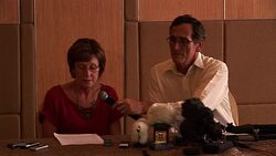 CLEAN : Relatives of freed Australian hostage News Clip