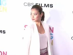 Jamie Chung at Salmon Fishing In The Yemen Los Angeles Premiere on 3/5/2012 in Los Angeles, CA. (Footage by WireImage Video/Getty Images Entertainment Video) Stock Footage