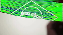 paint ink Brazil flag Stock Footage