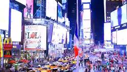 Times Square, New York City Stock Footage
