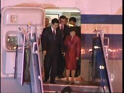 Chinese President Hu Jintao arrives for official visit to India News Clip