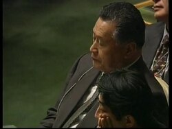 USA: UN MILLENNIUM SUMMIT: ANNAN News Clip