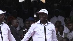 CLEAN : Kenya opposition names ex-PM Odinga as presidential candidate News Clip
