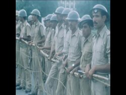 SYND 1 9 78 HUNDREDS OF INDIANS DEMONSTRATE OUTSIDE PARLIAMENT Instructional Video