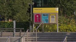 MediaCityUK is a 200-acre mixed-use property development site on the banks of the Manchester Ship Canal in Salford and Trafford, Greater Manchester, England. News Clip