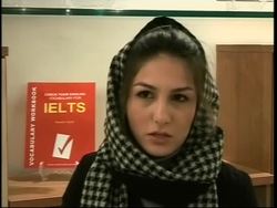 Young Iranians learn English to prepare for a life abroad News Clip