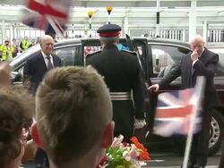 Queen Elizabeth opens London Heathrow Terminal 2 News Clip
