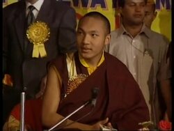 India: Lama: Karmapa Lama visits Buddhist pilgrimage sites in Northern India News Clip