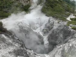 CU Shot of Rotorua gush springs / Rotorua, New Zealand Stock Footage
