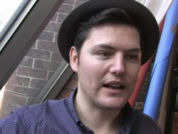 Findlay Brown Interview (Clip 5) Stock Footage