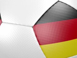 soccer ball Germany Stock Footage
